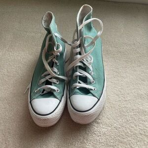 Platform green converse